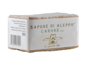Carone - Sapone di Aleppo - Sapone Vegetale al 20%