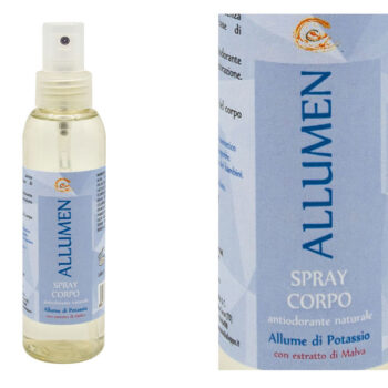 Carone - Allumen - ALLUME DI POTASSIO spray corpo BIO alla malva