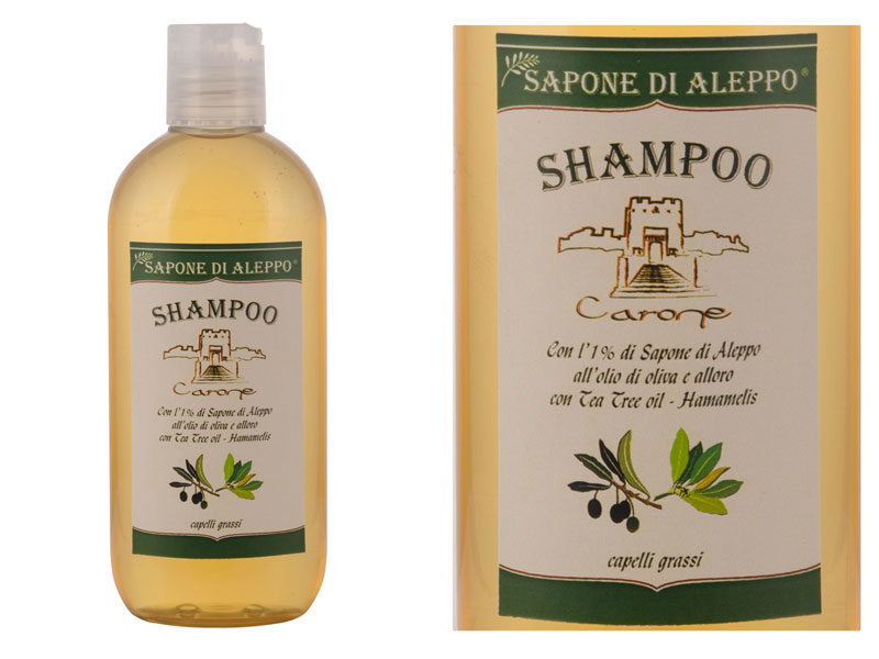 Carone - Sapone di Aleppo - Shampoo capelli grassi