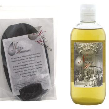 Carone - Noire di Hammam - KIT SHAMPOO-DOCCIA + GUANTO