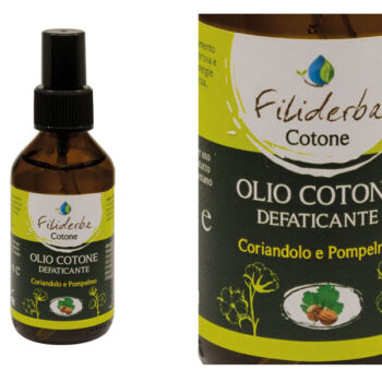 Carone - Filiderba - OLIO di Cotone BIO da Massaggio