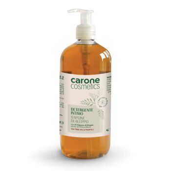 Carone Cosmetics Sapone Aleppo Detergente Intimo 500 00871 001 Carone Cosmetics • Sapone di Aleppo • Prodotti Cosmetici Naturali