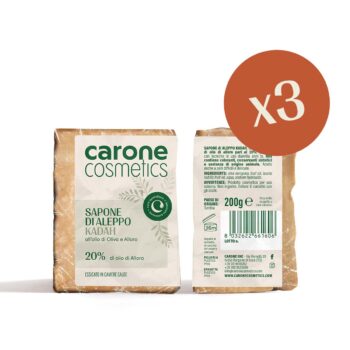 Carone Cosmetics Sapone Aleppo Kadah 0014 002 Carone Cosmetics • Sapone di Aleppo • Prodotti Cosmetici Naturali