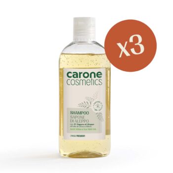 Carone Cosmetics Sapone Aleppo Shampoo Lavaggi Frequenti 0089 002 Carone Cosmetics • Sapone di Aleppo • Prodotti Cosmetici Naturali