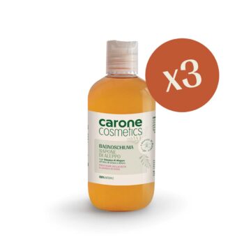 Carone Cosmetics Sapone Aleppo bagnoschiuma proteine della seta 250 0601 002 Carone Cosmetics • Sapone di Aleppo • Prodotti Cosmetici Naturali